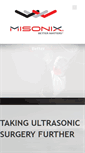 Mobile Screenshot of misonix.com